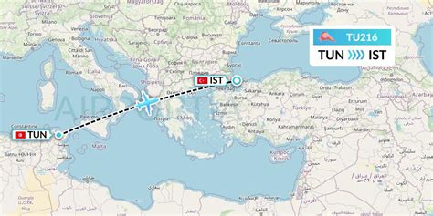 Tunisair flight TU216 .